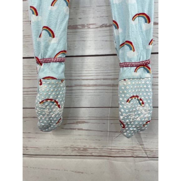 KicKee Pants Rainbow Pajamas 3-6 Months - Picture 4 of 6